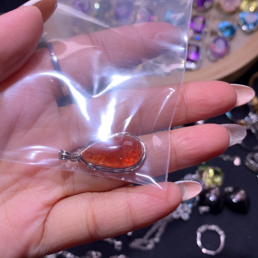 【闪购商品】银S925镶嵌戒指水晶薇*戒指