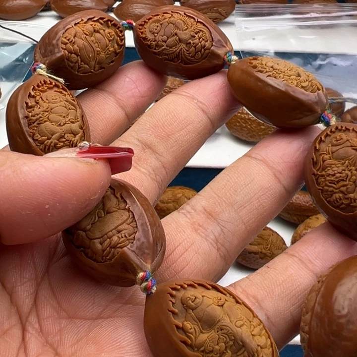 手串/手链橄榄核2.2骑兽弥勒