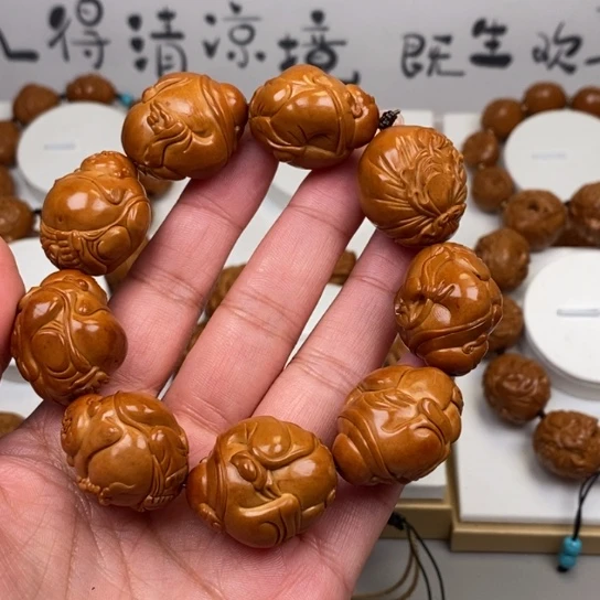 橄榄核手串/手链橄榄核雕