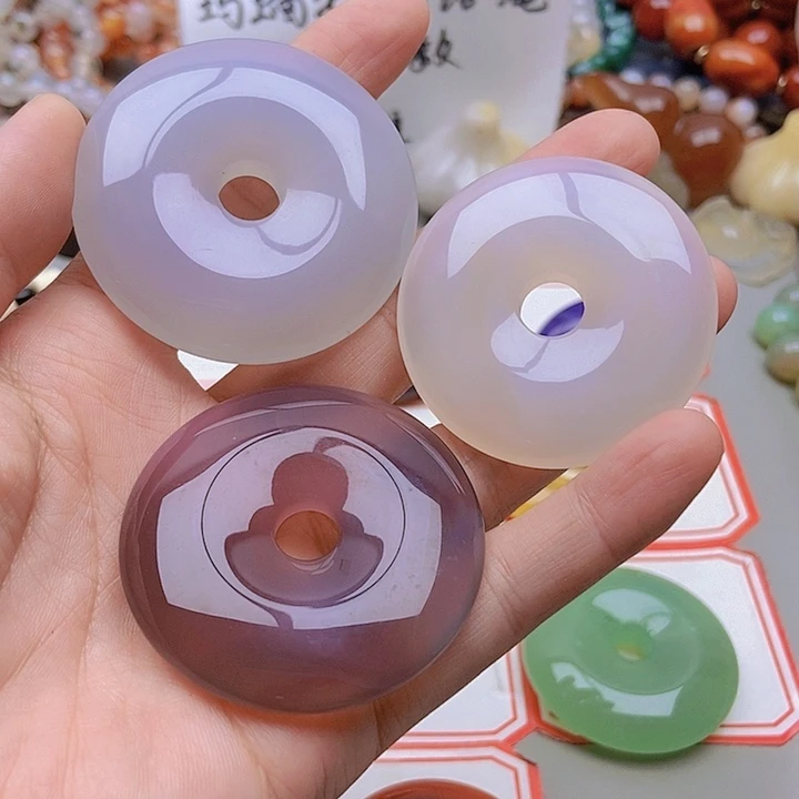 【闪购商品】未镶嵌玛瑙/玉髓珠宝半成品时**逝