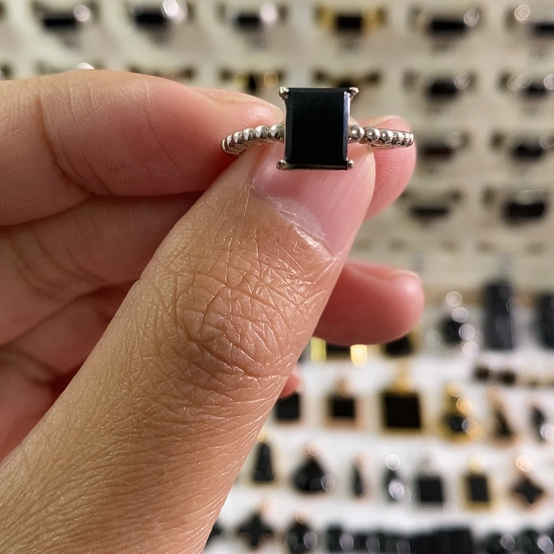 翡翠未镶嵌手链墨翠