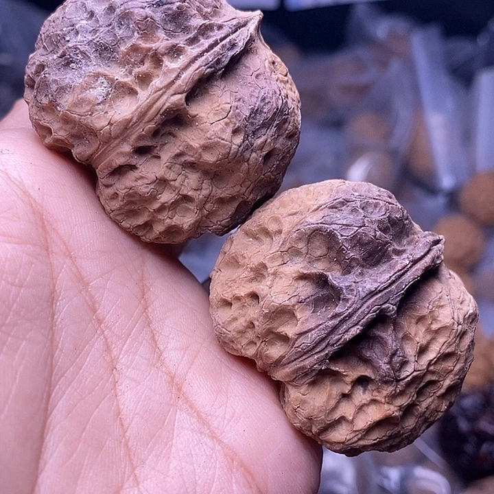 月***月文玩核桃把件  176