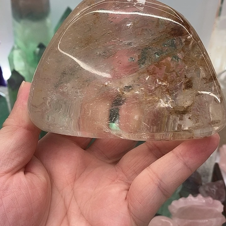 未镶嵌摆件水晶水晶有瑕