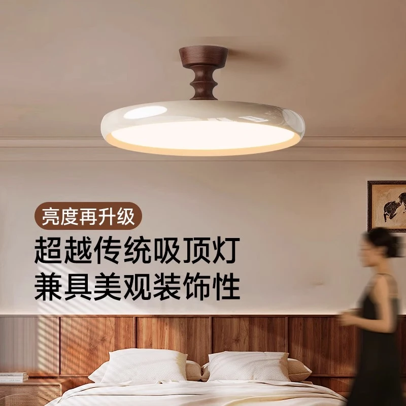 奥朵法式奶油风卧室吸顶灯2025年新款复古中古风书房设计师灯具