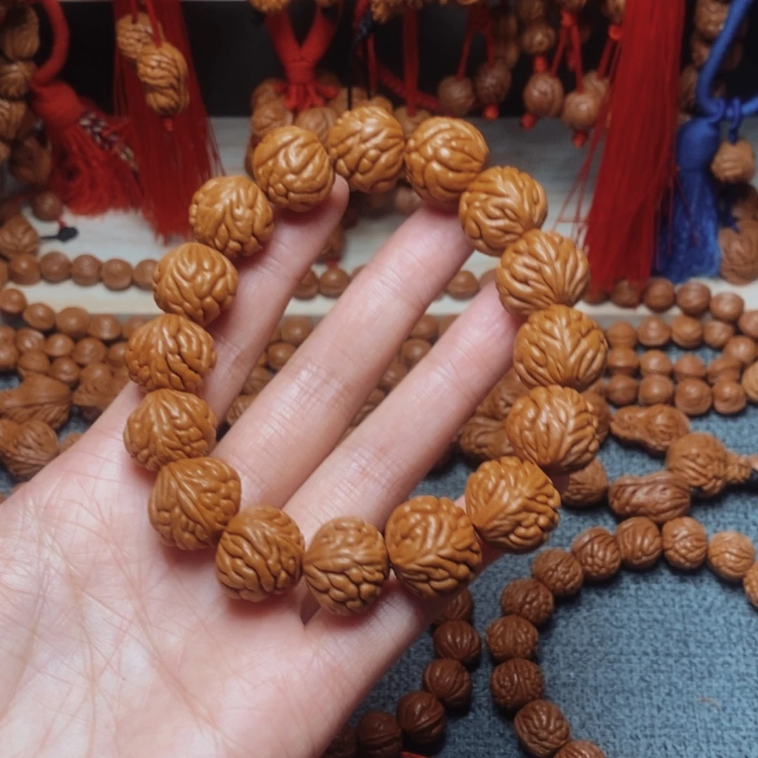 桃核吊坠桃枭手串1