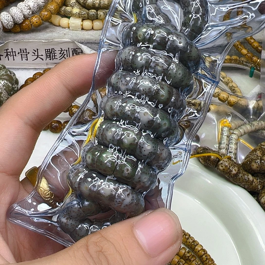 手串星月菩提36傲世灰星月菩提猪大肠108-9左右