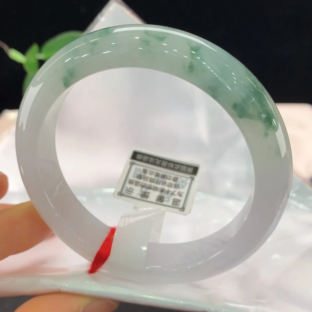 翡翠未镶嵌手镯0035