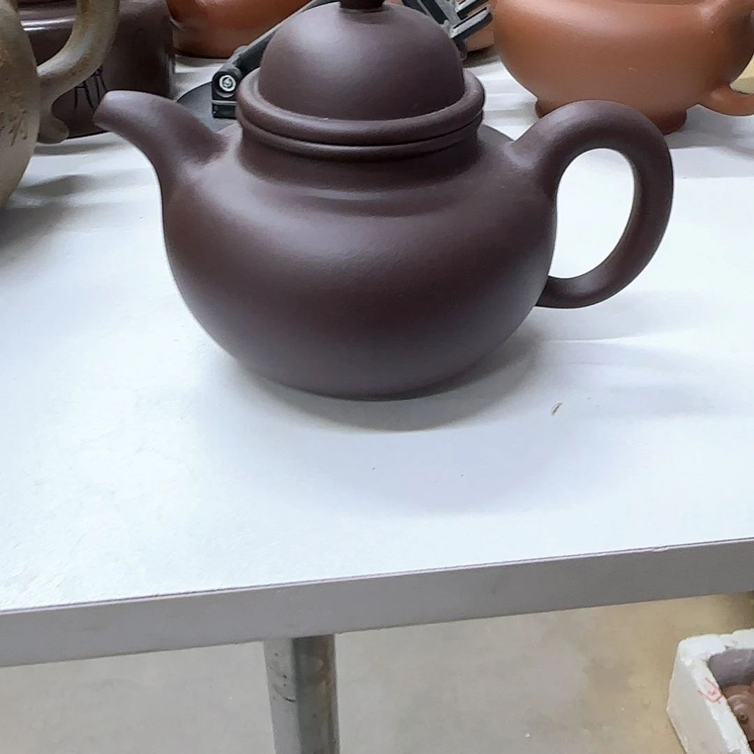 茶壶紫砂宜兴紫砂壶瑕疵处理