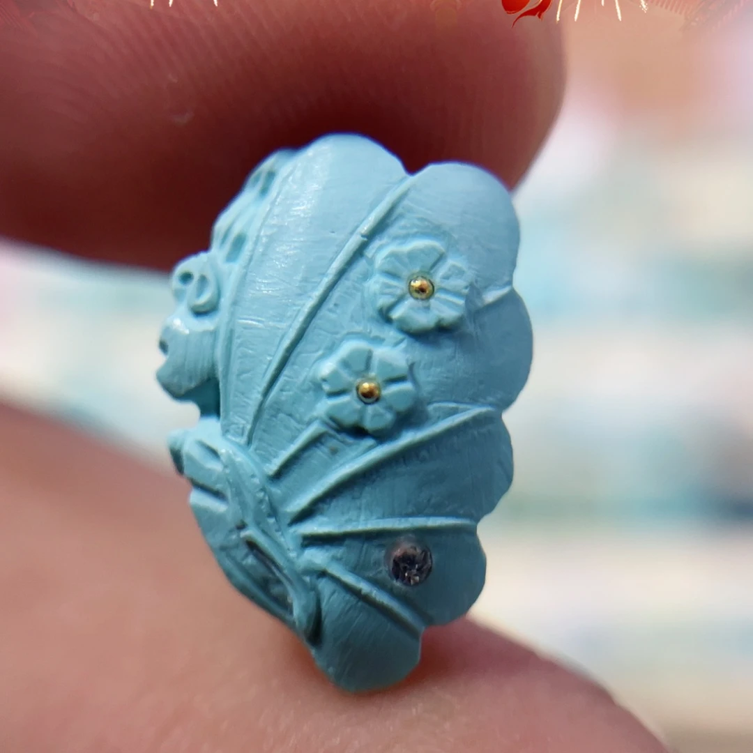 绿松石珠宝奇石未镶嵌