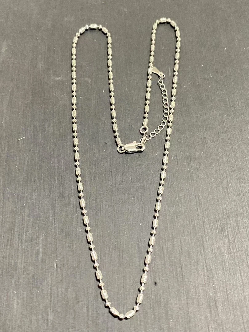 链子足银  项链 收藏级轻奢时尚气质简约精致项链Wd113810