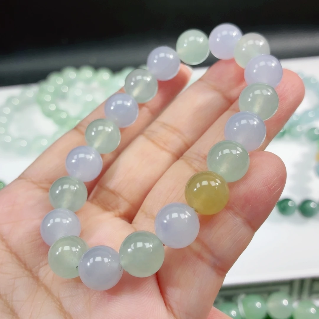 翡翠未镶嵌手链翡翠