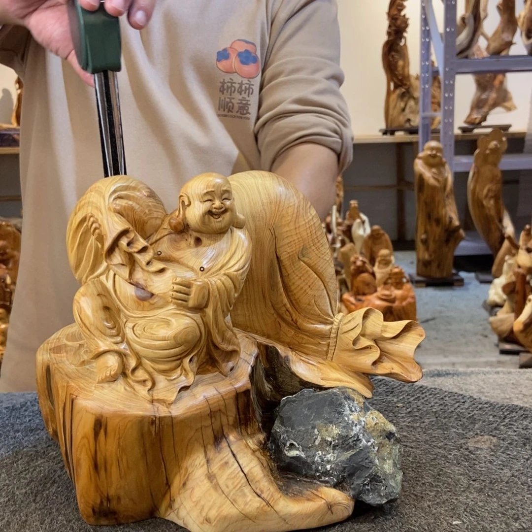 柏木（崖柏）太行崖柏根雕摆件