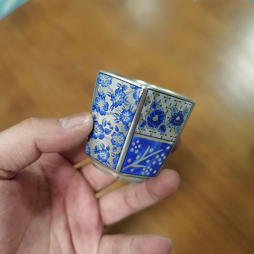 茶具套装家用一壶高档轻奢功夫礼盒装茶杯鎏银陶瓷茶壶银壶B1020
