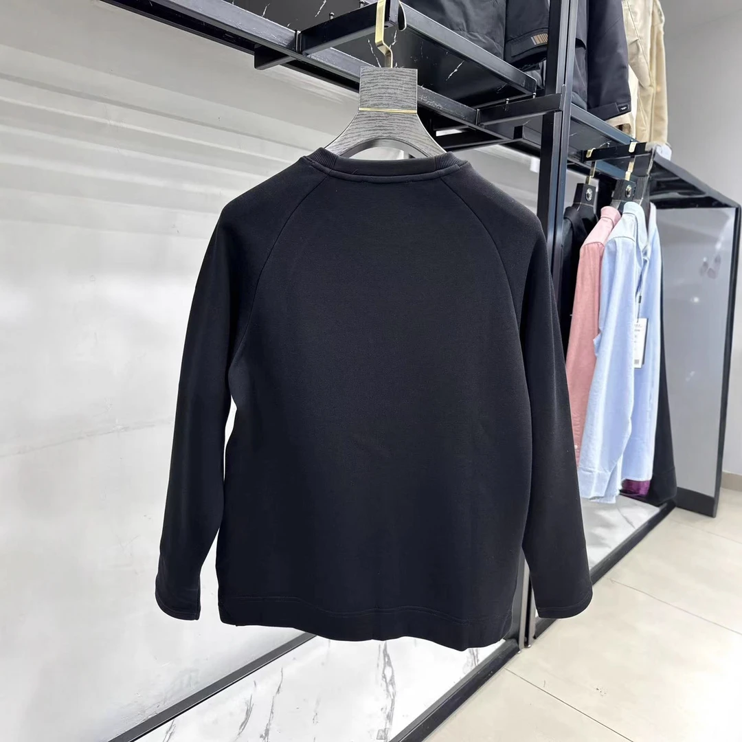 【海品牌剪标】秋新拉链双口袋立体小标弹柔珠地棉卫衣舒适3Y057A