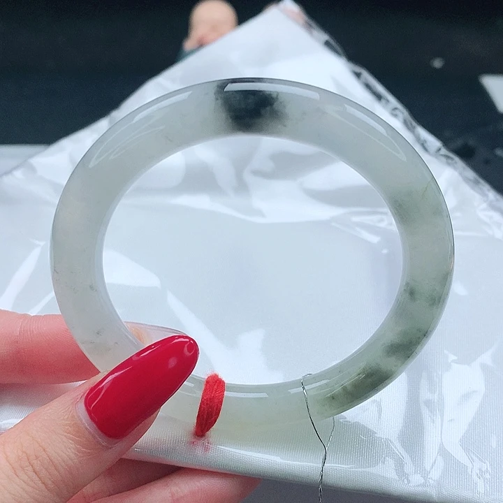 未镶嵌手镯翡翠54圈