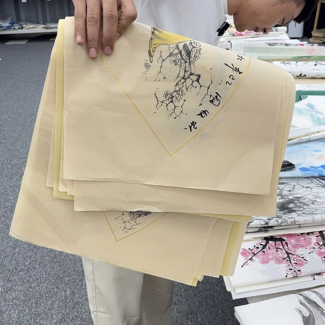 佳***廊国画纯手绘字画宣纸