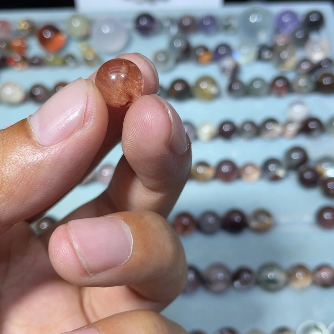 水晶手串银S925镶嵌