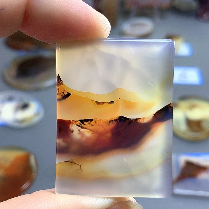 未镶嵌颈饰玛瑙/玉髓