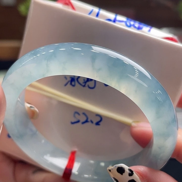 未镶嵌手镯翡翠52.2冰河世纪