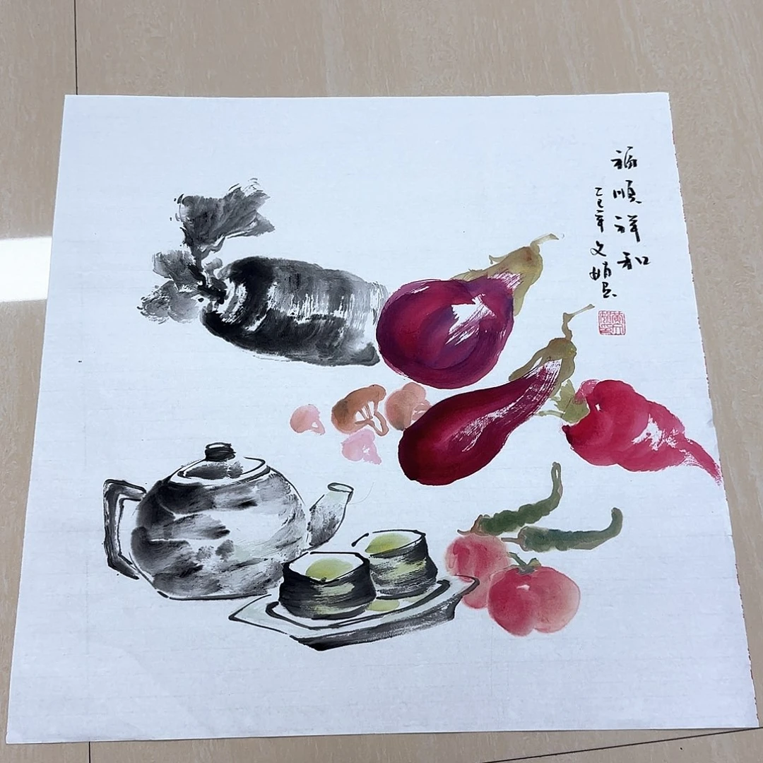 国画国画作品集一个