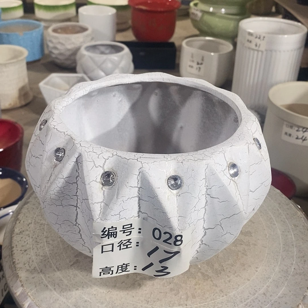 【闪购商品】陶瓷微瑕花盆-028-1个