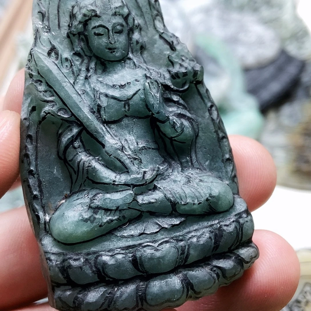 鱼***门未镶嵌定制翡翠格局和b基础