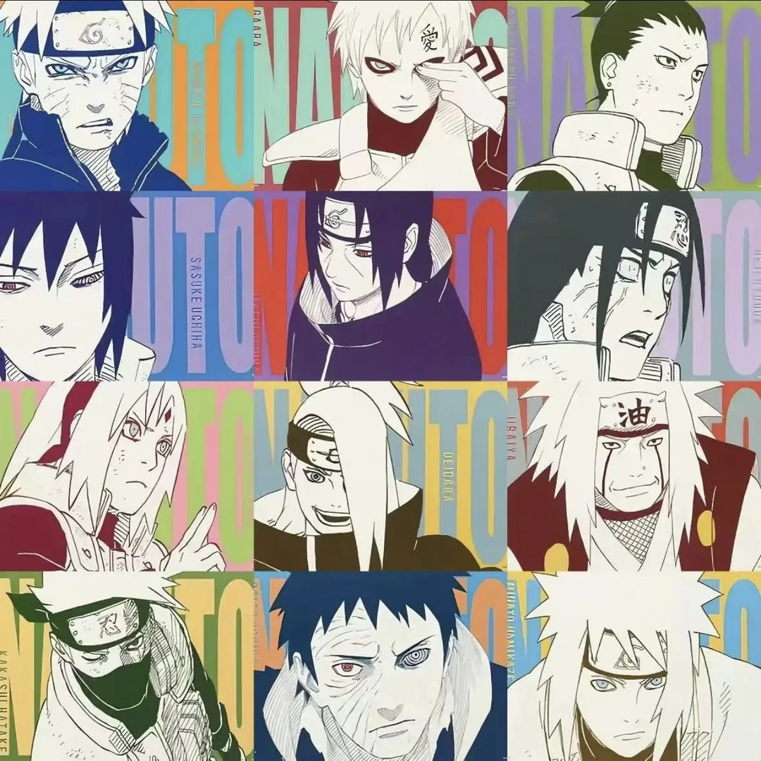 火影忍者 JS 原画艺术相卡（默认代拆）