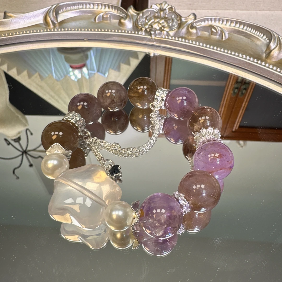 《极光盛宴》极光23水晶手串1176 颜色微差 多样性发一