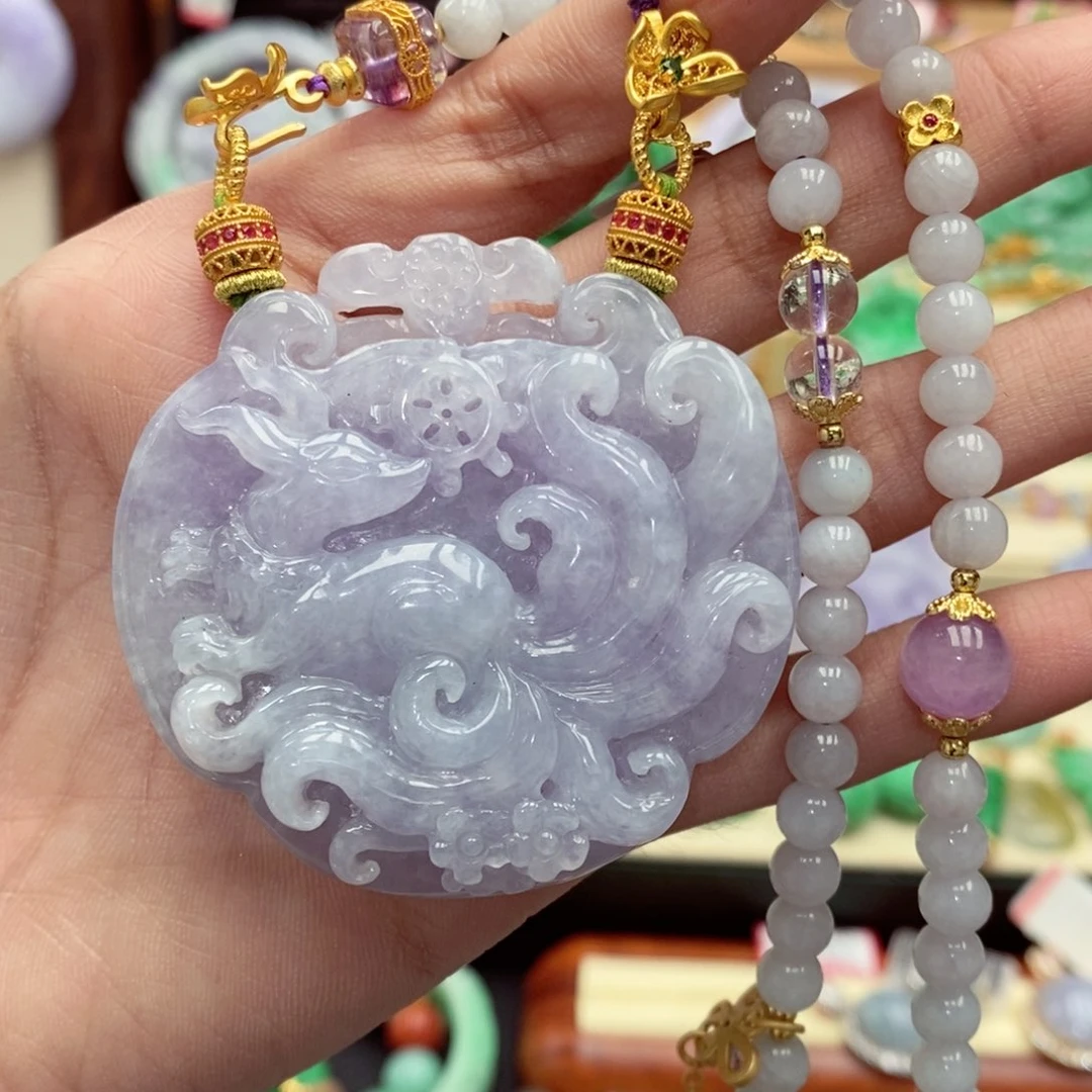 颈饰未镶嵌翡翠翡翠吊坠