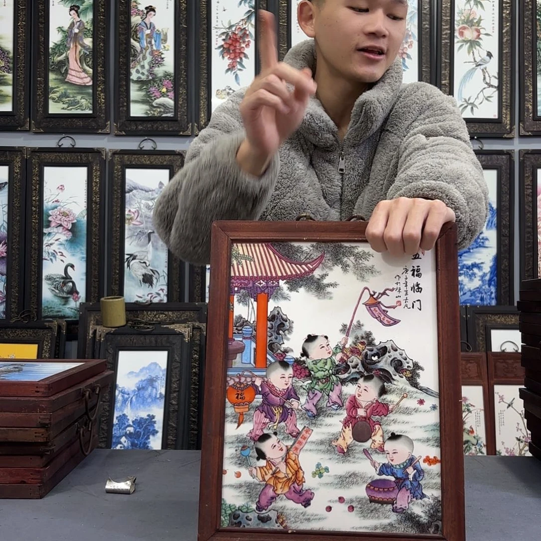 陶瓷版画景德镇陶瓷瓷板画