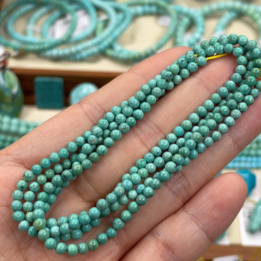 绿松石未镶嵌颈饰