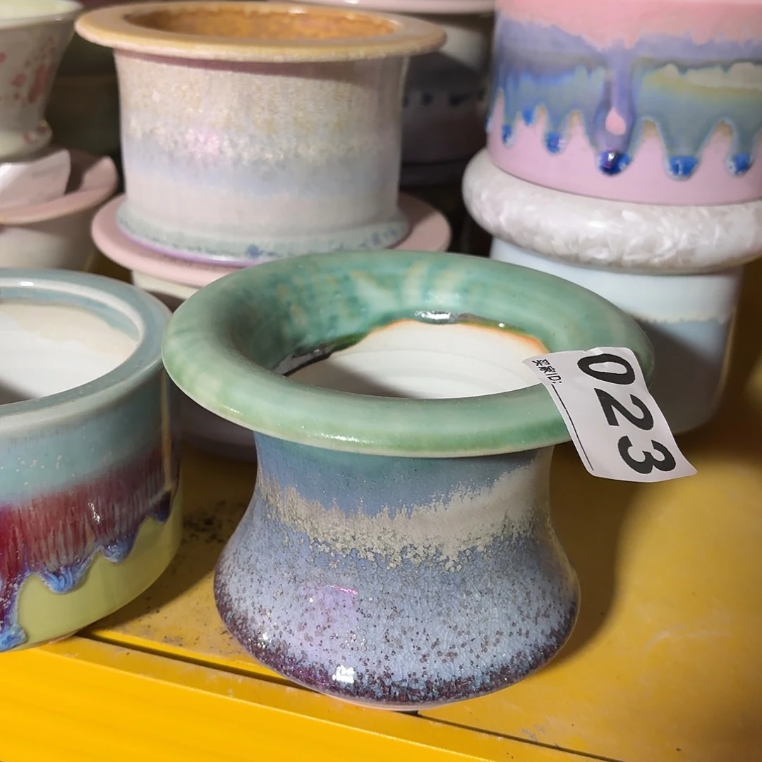 酒***子景德镇多肉花盆023