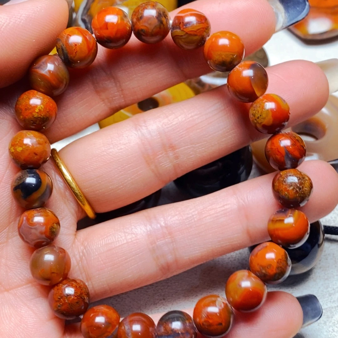 平***安玛瑙/玉髓未镶嵌颈饰