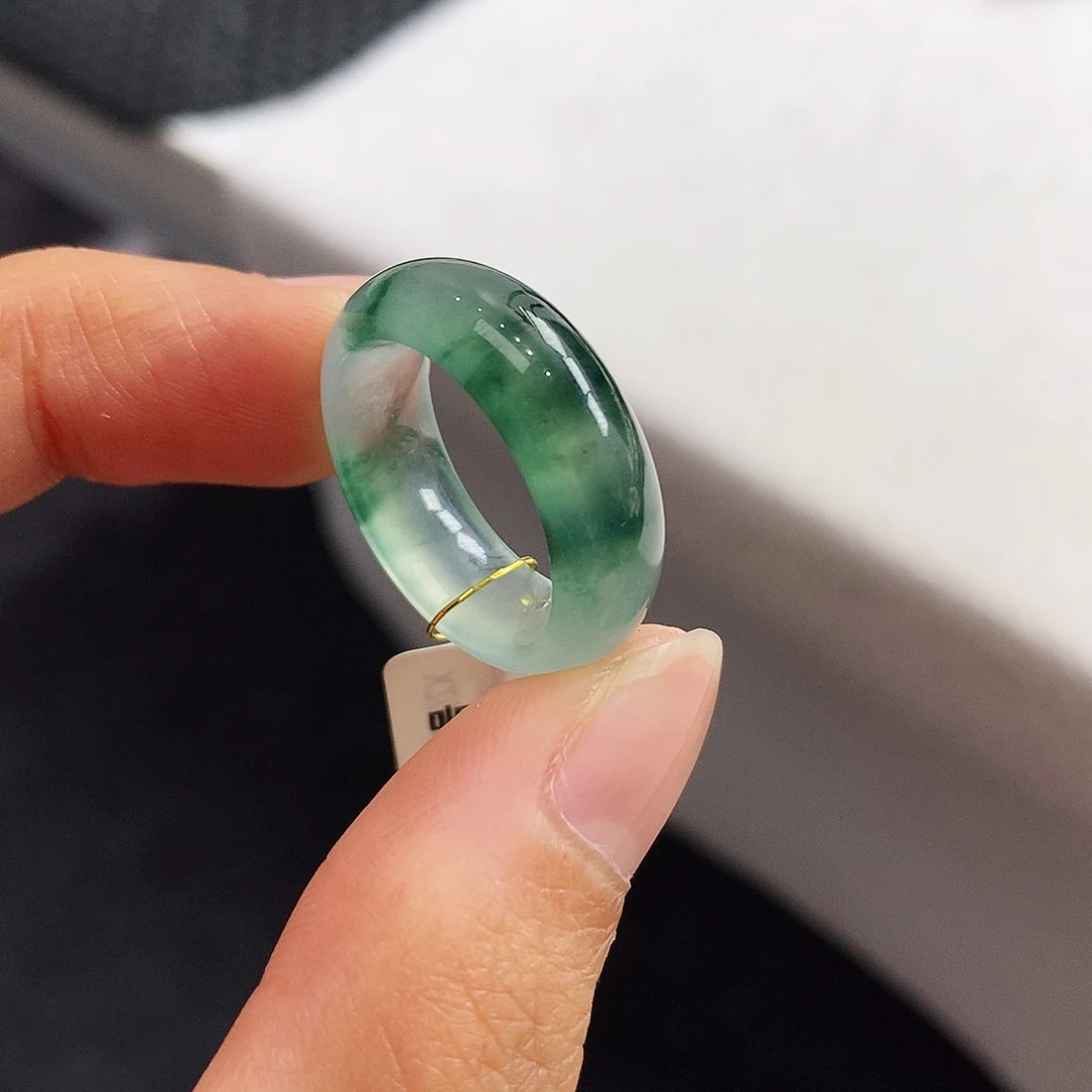 ****宝翡翠未镶嵌戒指12号