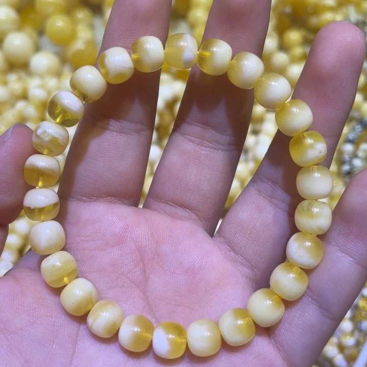 蜜蜡未镶嵌珠宝奇石8m