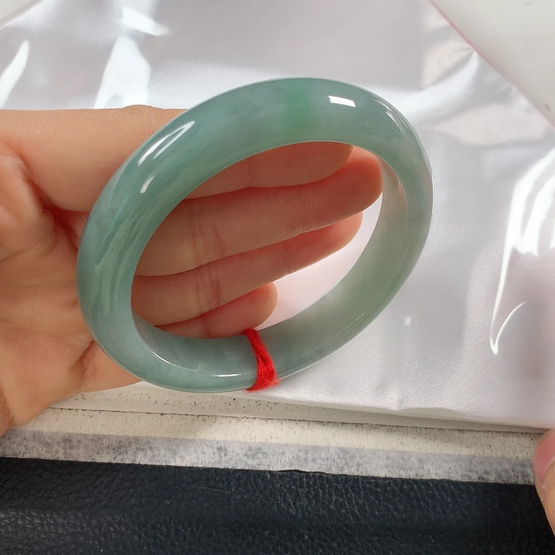 翡翠手镯未镶嵌 正圈⑨⑤