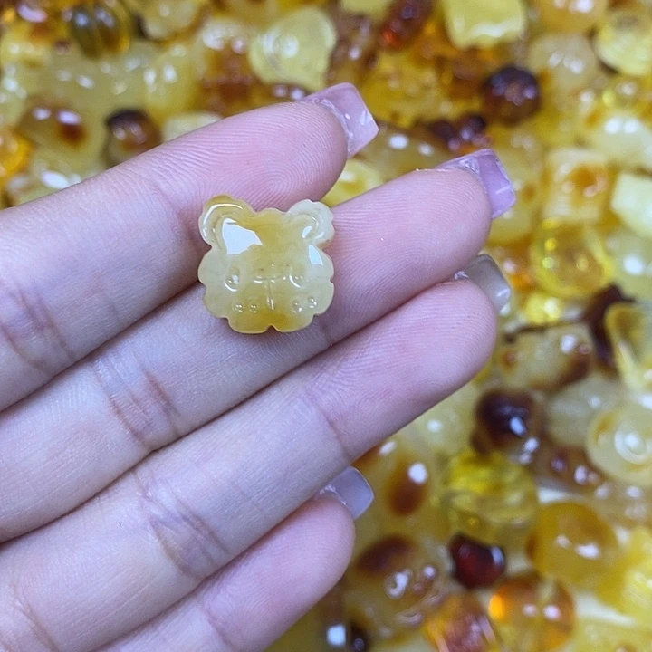 吊坠橄榄核小猫头148