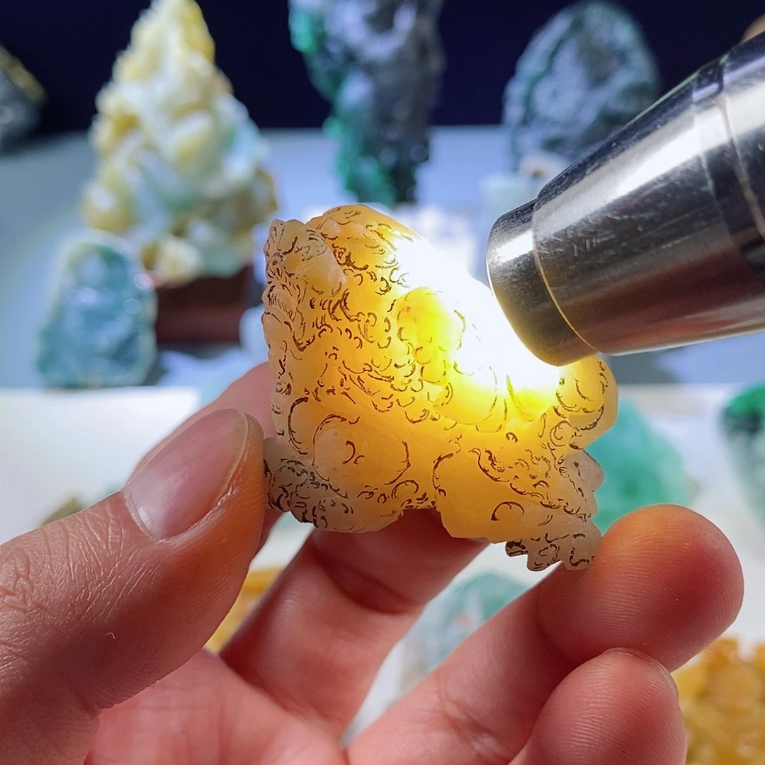未镶嵌定制翡翠缅甸天然翡翠貔貅
