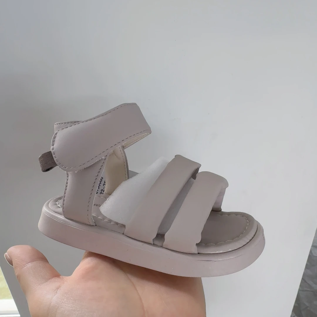 新款夏款儿童凉鞋沙滩鞋公主凉鞋罗马凉鞋