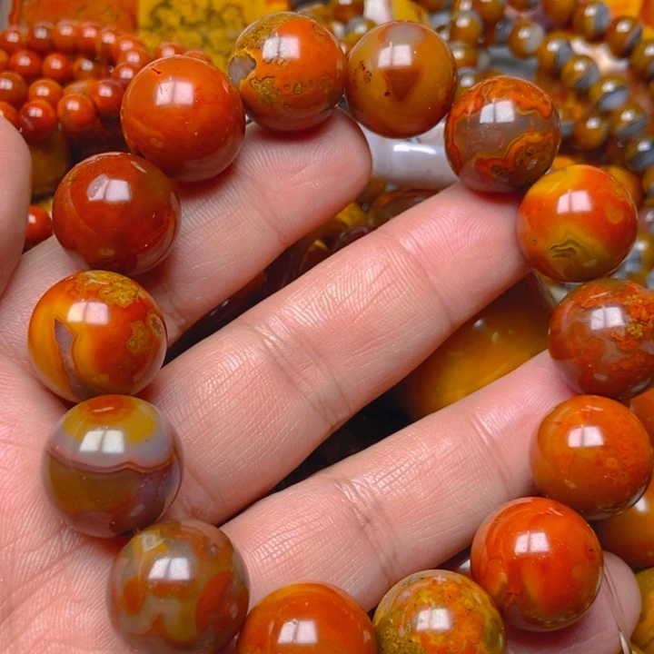 玛瑙/玉髓未镶嵌手串