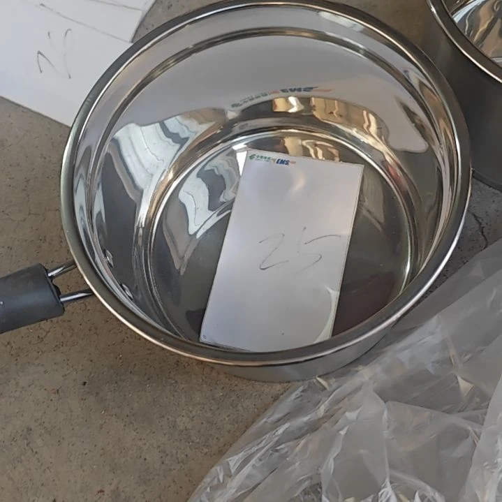 不锈钢瑕疵品无盖奶锅25