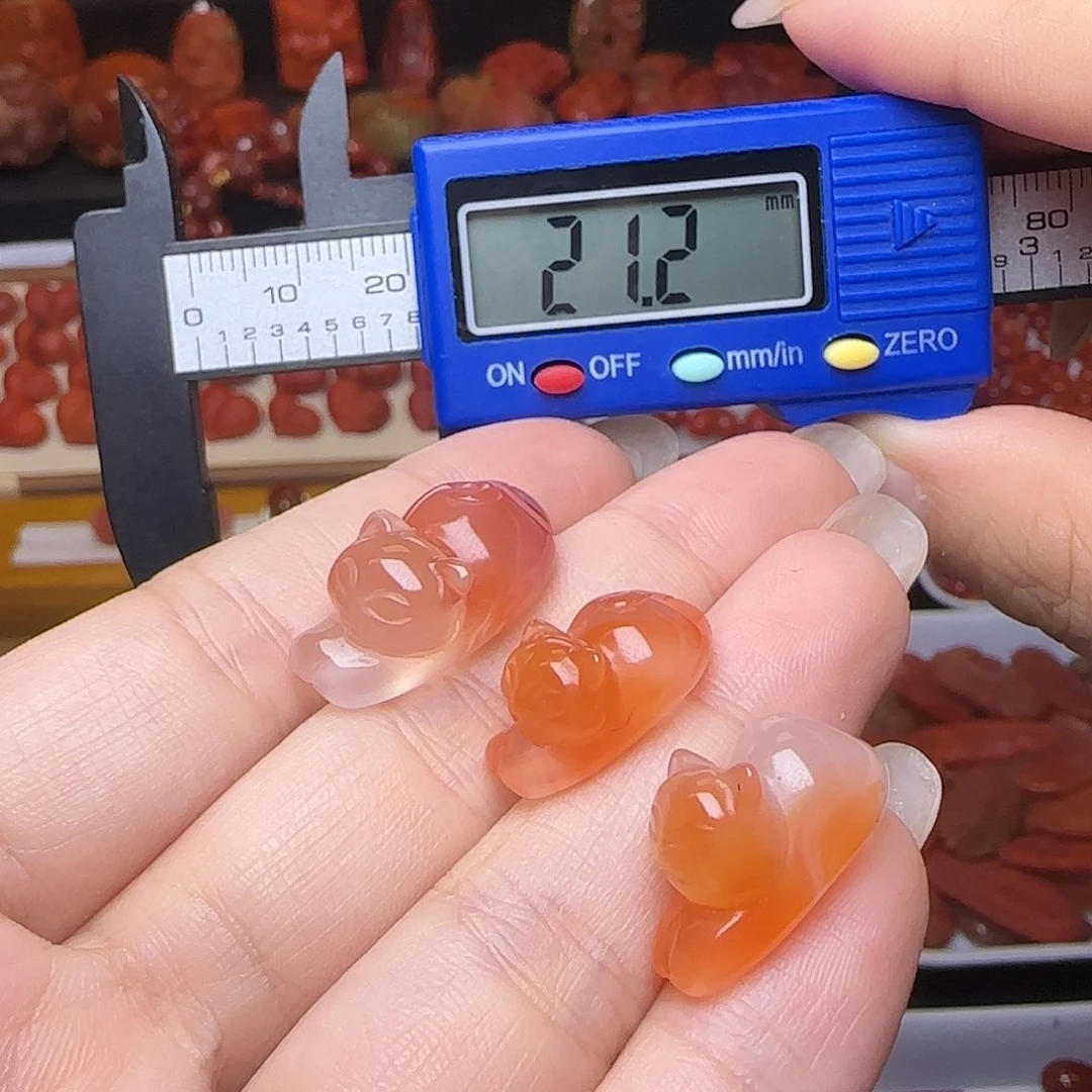 南红玛瑙未镶嵌吊坠(不含链)