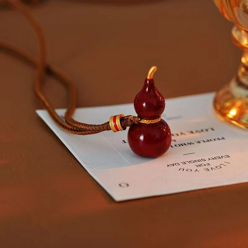 1044---【鸿福葫芦】新中式项链设计复古抽拉毛衣链