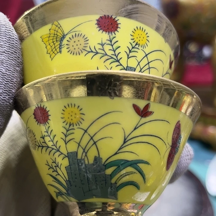 盖碗摆件摆件瓷器摆件