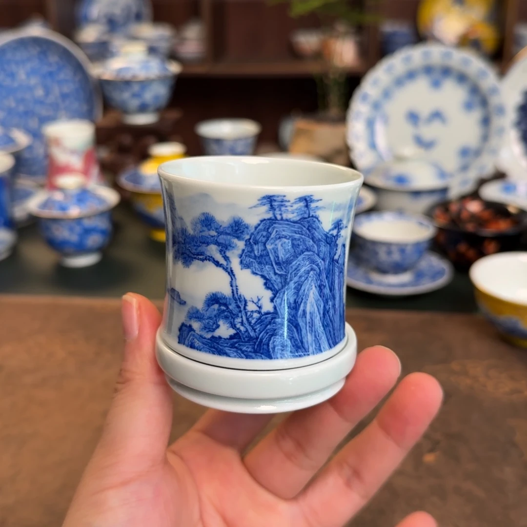 纯手工手绘陶瓷茶具