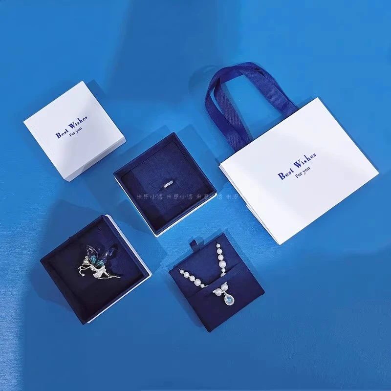 首饰盒/箱 2025新款珠宝首饰盒别扣胸针勋章戒指手镯收纳多功能盒