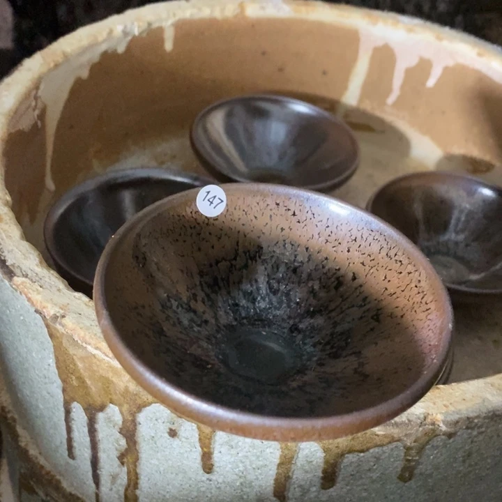 嘉****茶盏禄存建盏主人杯147