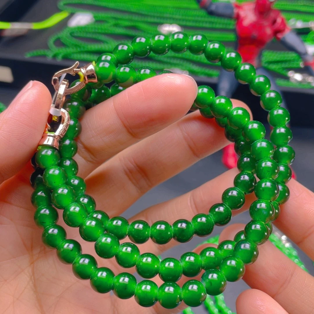 翡翠颈饰未镶嵌，1