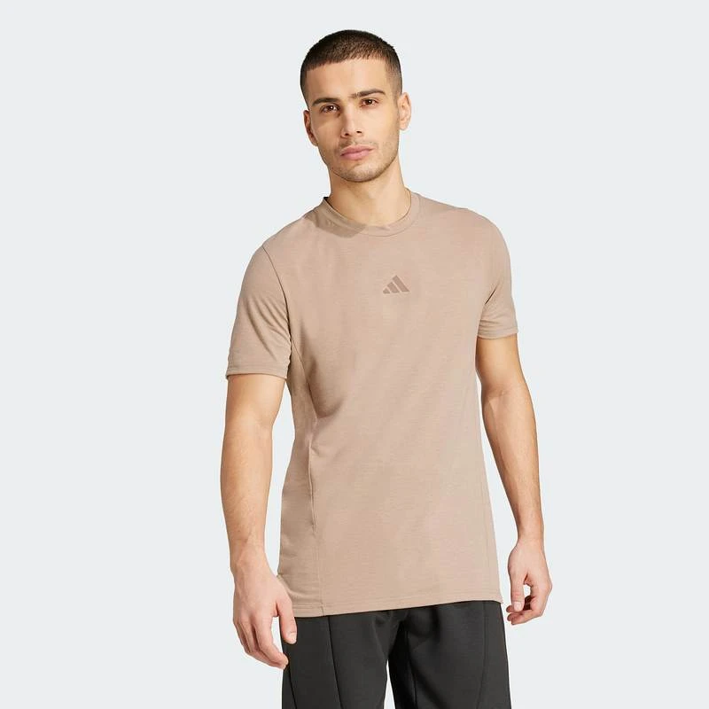 阿迪达斯 （adidas）男子D4T TEE速干运动健身短袖圆领T恤JX1169