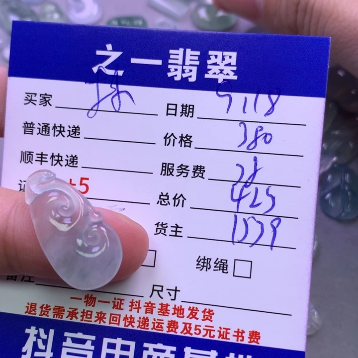 颈饰未镶嵌翡翠林*